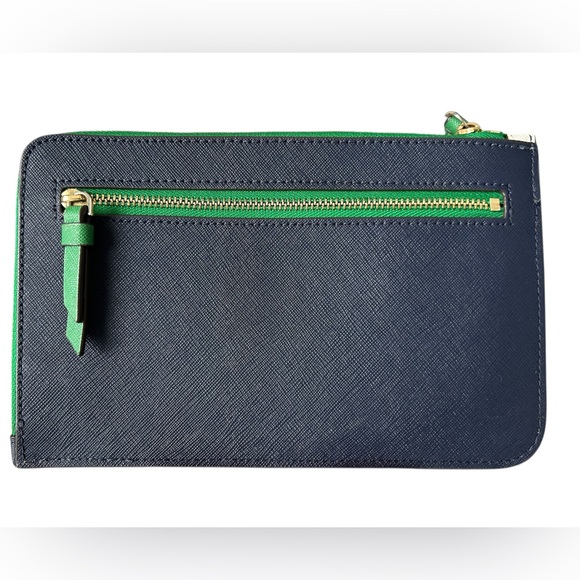 Kate Spade L-zip Saffiano Leather Wristlet EUC - Picture 4 of 7